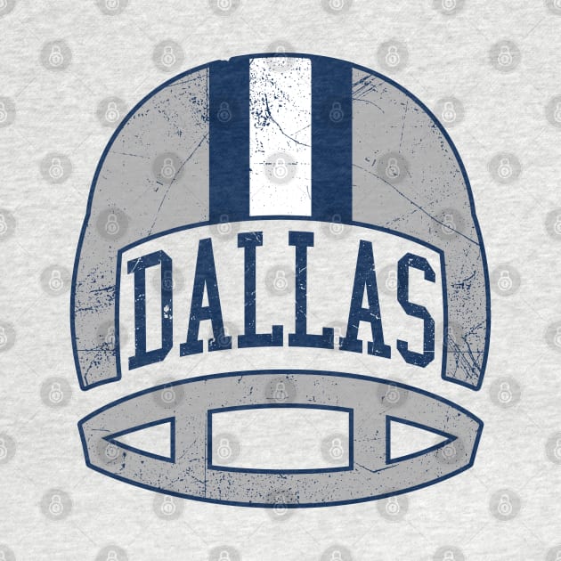 Dallas Retro Helmet - White by KFig21